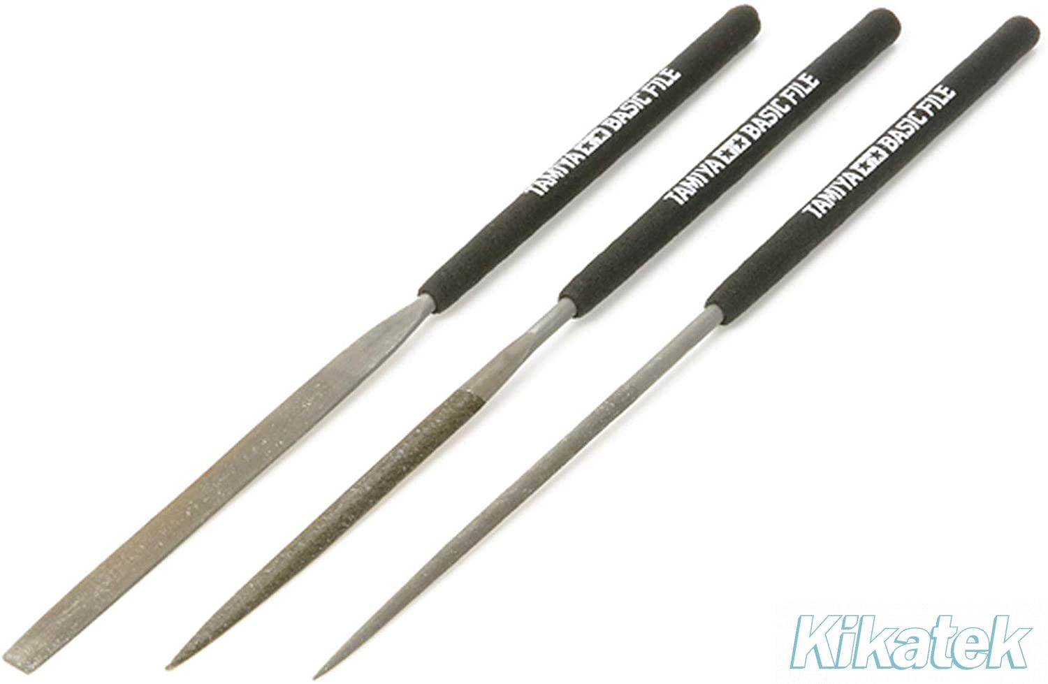 Tamiya Basic File Set Smooth Double Cut Kikatek Uk