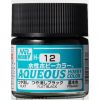 Mr Hobby Aqueous Hobby Color H-012 Flat Black Matte 10ml Image