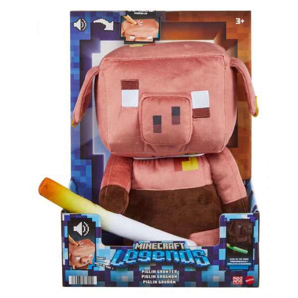 Piglin Electronic Plush Figure (Minecraft Legends) Image