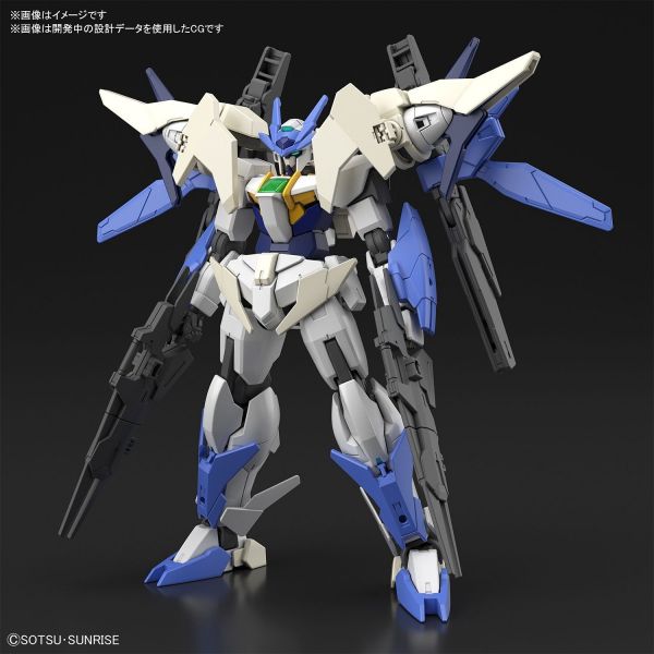 HG Gundam 00 Sky Mobius - Riku's Mobile Suit (Gundam Build Divers Re:RISE) Image