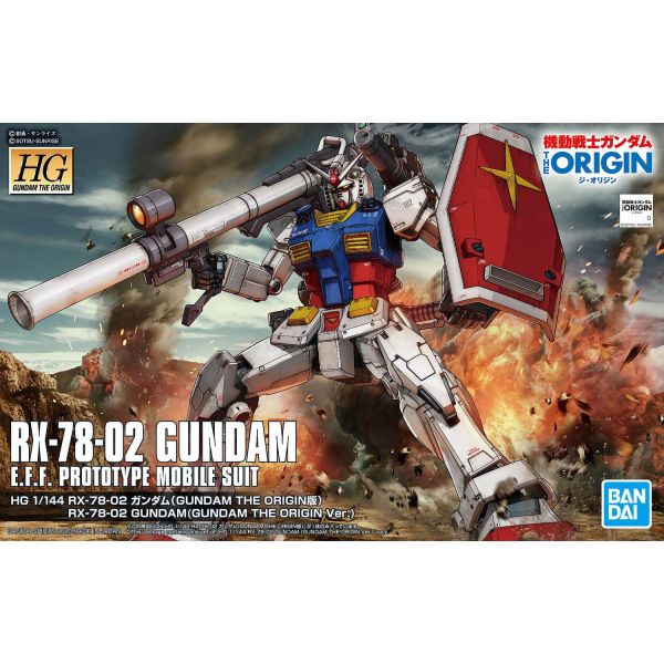 HG RX-78-02 Gundam (Gundam The Origin Version) Image