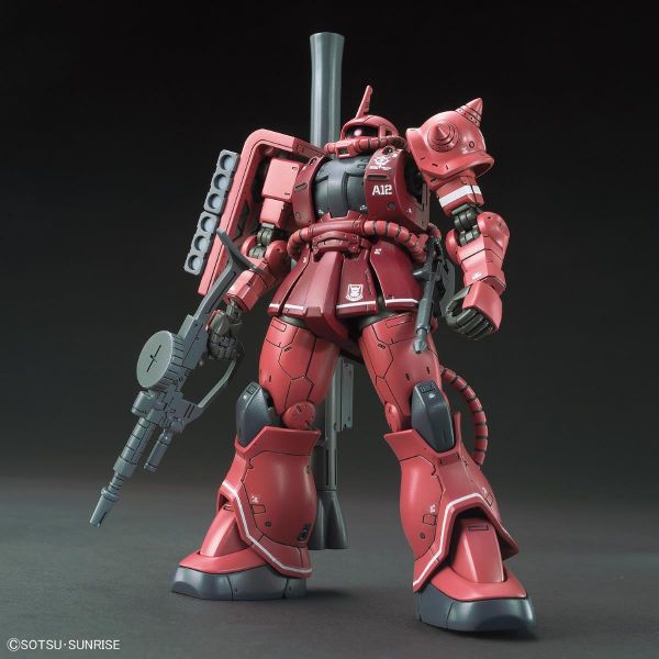 HG MS-06S Zaku II (Red Comet Ver.) - Principality of Zeon Char Aznable's Mobile Suit (Gundam: The Origin) Image