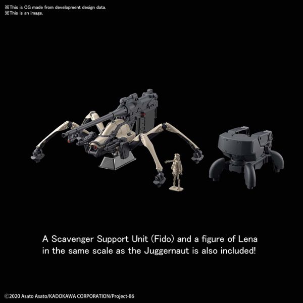 HG Juggernaut General Purpose Type - 1/48 Scale Model (86 -Eighty Six-) Image