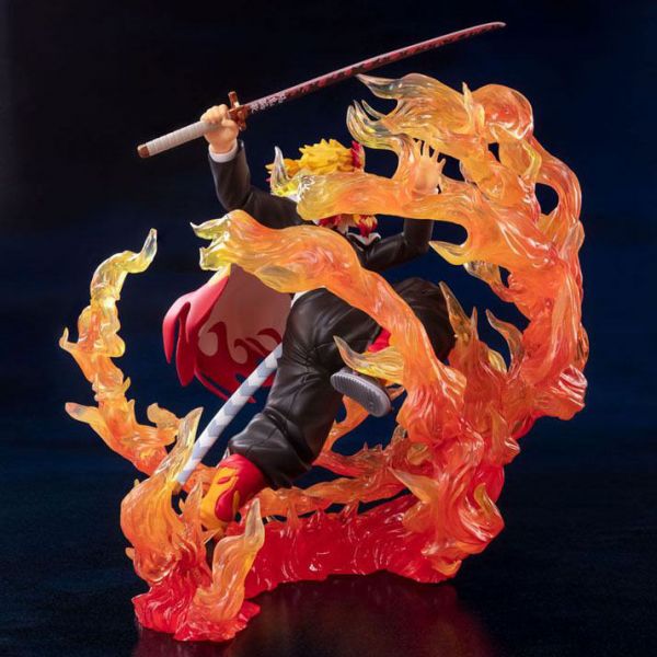 Bandai Figuarts ZERO Demon online Slayer Kyojuro Rengoku Flame Breathing Figure Statue