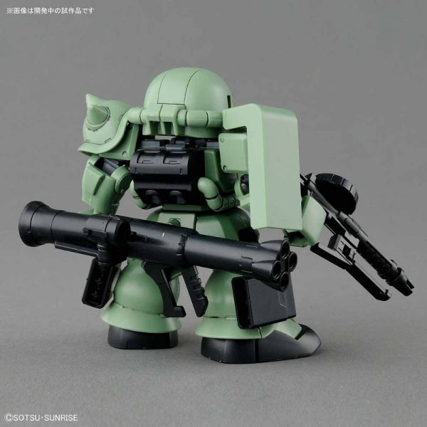 SD Gundam Cross Silhouette MS-06 Zaku II (Mobile Suit Gundam) Image