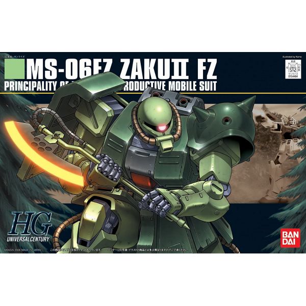 HG MS-06FZ Zaku II FZ Kai (Mobile Suit Gundam 0080: War in the Pocket) Image