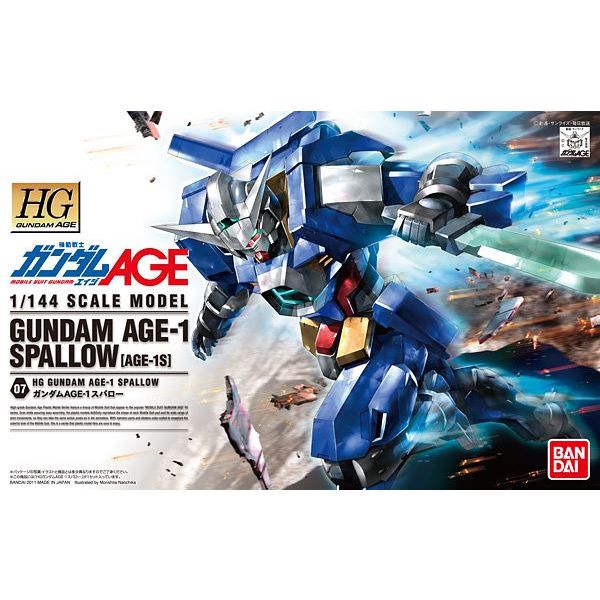 [Discontinued] HG  AGE-1S Gundam AGE-1 Spallow 1/144 (Mobile Suit Gundam AGE) Image