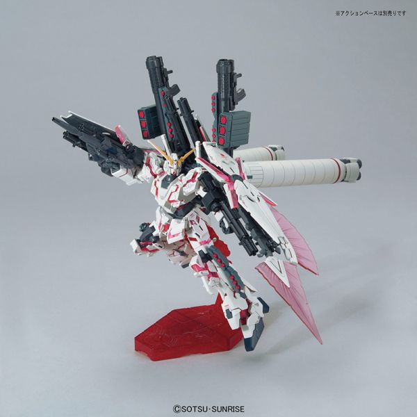 HG Full Armor Unicorn Gundam (Destroy Mode / Red color Ver.) (Mobile Suit Gundam Unicorn) Image