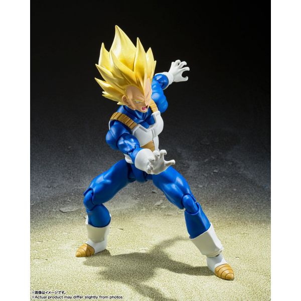 S.H. Figuarts Super Saiyan Vegeta (Awakened Super Saiyan Blood Ver.) (Dragon Ball Z) Image