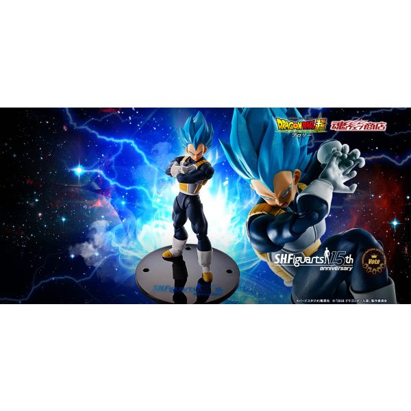 S.H. Figuarts Vegeta Super Saiyan Blue (15th Anniversary Version) (Dragon Ball Super) Image