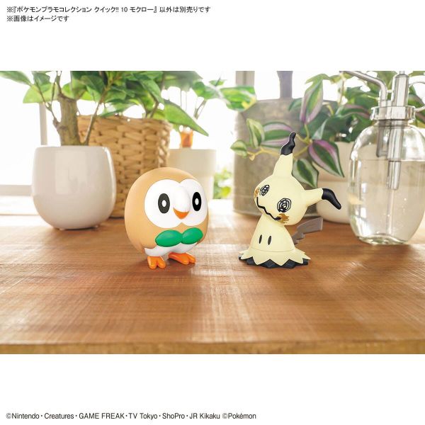 Pokemon Plamo Collection Quick!! 10 Rowlet Image