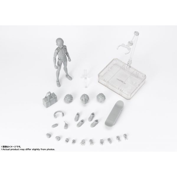 S.H. Figuarts Body-Kun -School Life- Edition DX Set (Gray Color Ver.) Image