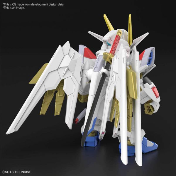 SD Gundam Cross Silhouette Mighty Strike Freedom Gundam (Mobile Suit Gundam SEED Freedom) Image