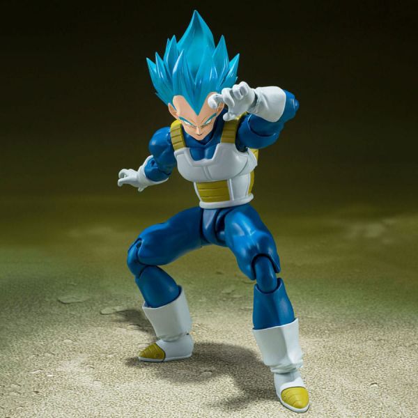 S.H. Figuarts Super Saiyan God Vegeta -Unwavering Saiyan Pride- (Dragon Ball Super) Image