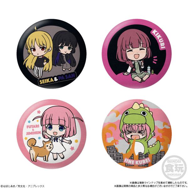 [Gashapon] Bocchi the Rock! Can Badge Collection (Single Randomly Drawn Item from the Line-up) Image