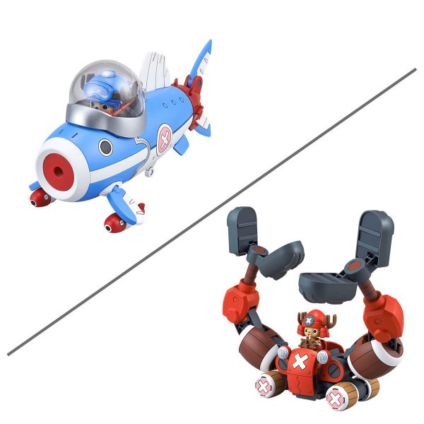 Chopper Robo No.3 & No.5 (Chopper Submarine & Chopper Crane) (One Piece) Image