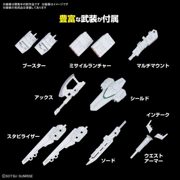 Gundam Option Parts Set Gunpla 13 (Gunpla Battle Arm Arms) Image