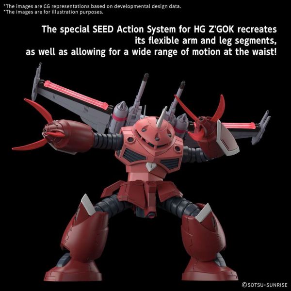 HG Z'Gok (Mobile Suit Gundam SEED FREEDOM Ver.) Image