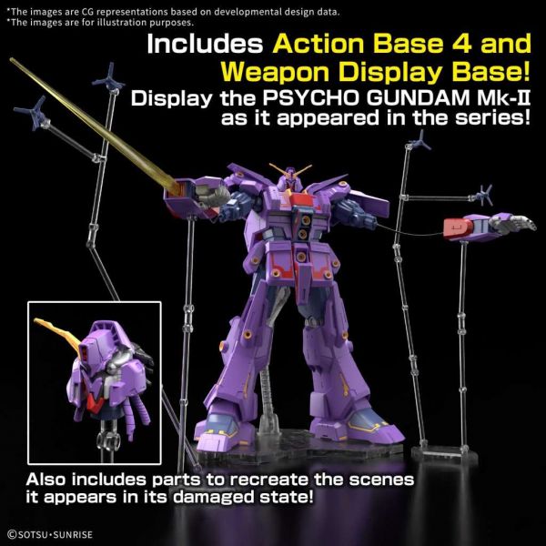 HG Psycho Gundam Mk-II (Mobile Suit Zeta Gundam) Image