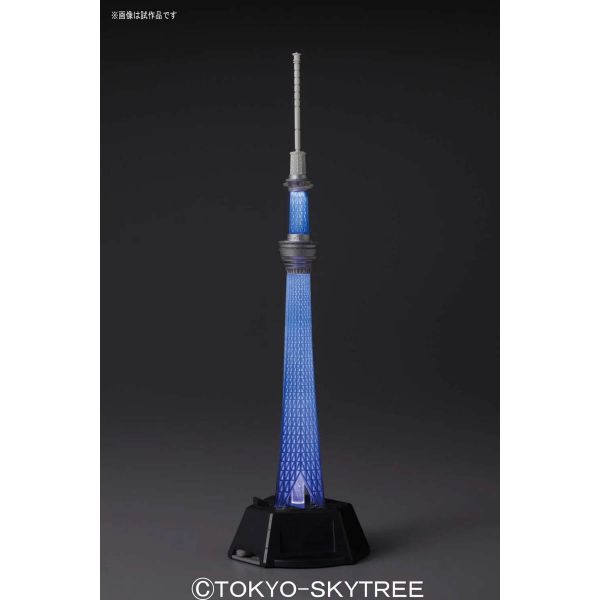 Tokyo Sky Tree 1/2400 Scale Model Kit Image