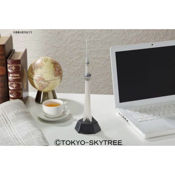 Tokyo Sky Tree 1/2400 Scale Model Kit Image