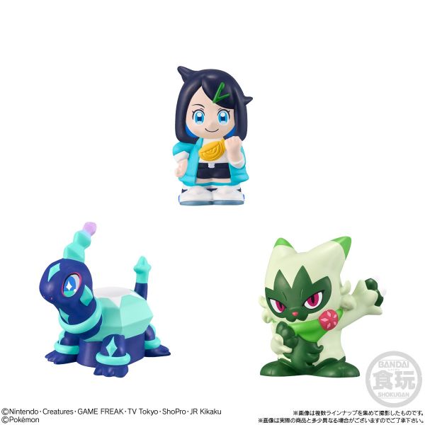 [Gashapon] Pokemon Kids Liko and Traveling Friends Edition (Single Randomly Drawn Item from the Line-up) Image