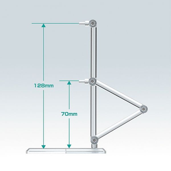 The Simple Stand for Figures & Models (Hex Base Ver.) (Pack of 3) Image