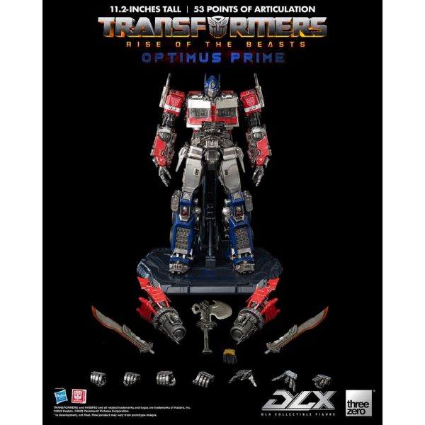 DLX Optimus Prime Action Figure (Transformers: Rise of the Beasts) Image