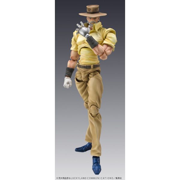 Joseph Joestar & Iggy - Super Action Statue Reissue (JoJo's Bizarre Adventure Part 3) Image