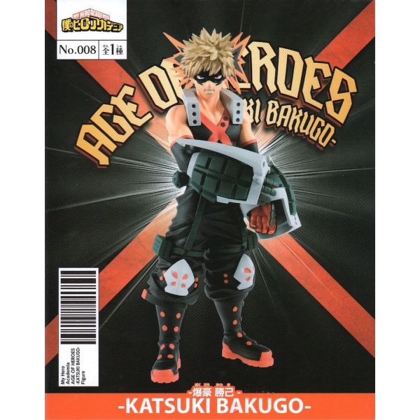 My Hero Academia Age Of Heroes Pvc Statue Katsuki Bakugo 17 Cm Kikatek Uk