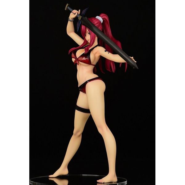 Erza Scarlet Swimwear Gravure Style Flame Version 1/6 Scale PVC Statue (Fairy Tail) Image