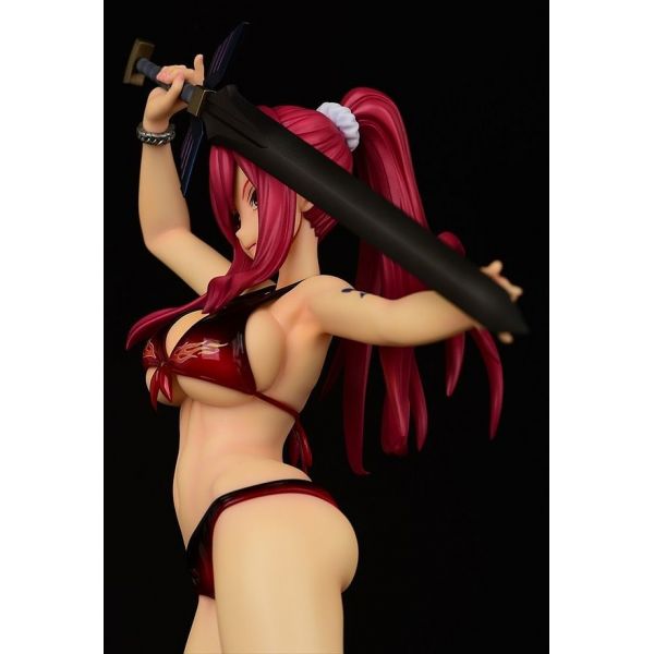 Erza Scarlet Swimwear Gravure Style Flame Version 1 6 Scale PVC