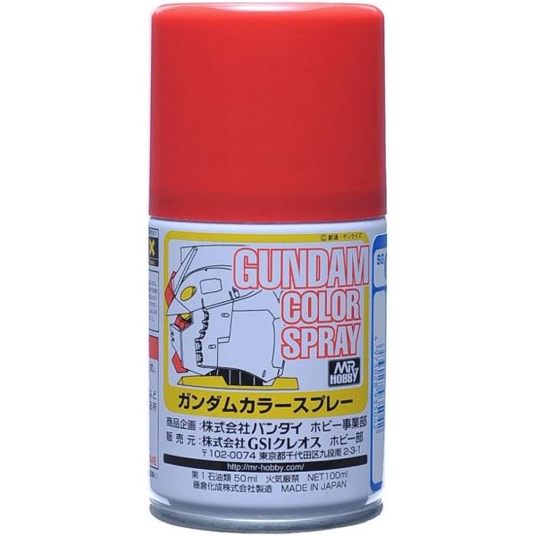 Mr. Hobby Gundam Color Spray SG-04 MS Red 100ml Image