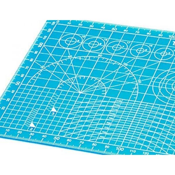 Tamiya Cutting Mat Alpha A5 Size (Blue) Image