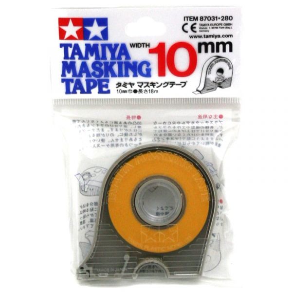 Tamiya Masking Tape 10mm Wide (18m) with Dispenser Image