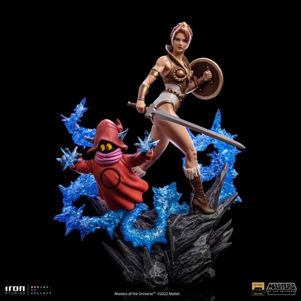 Deluxe Art Scale Teela & Orko Statue (Masters of the Universe) Image