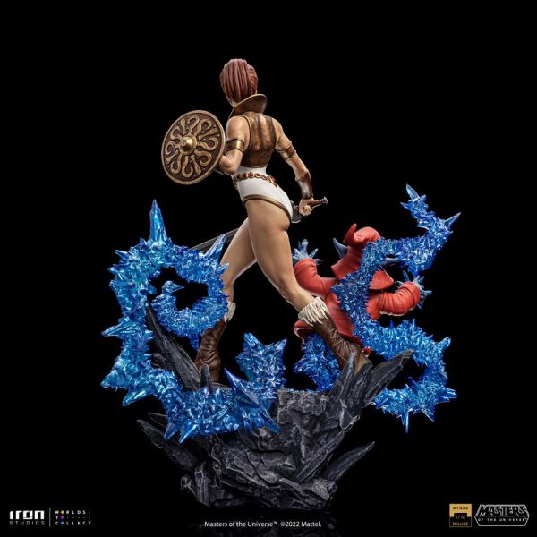 Deluxe Art Scale Teela & Orko Statue (Masters of the Universe) Image