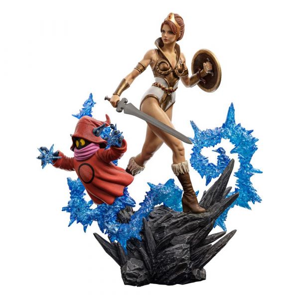 Deluxe Art Scale Teela & Orko Statue (Masters of the Universe) Image