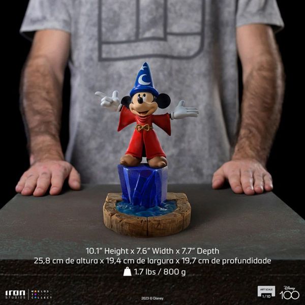 Art Scale Mickey Fantasia Regular Statue (Disney) Image