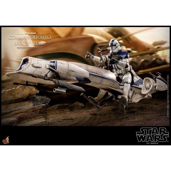 Commander Appo & BARC Speeder 1/6 Scale Action Figure (Star Wars The Clone Wars) Image