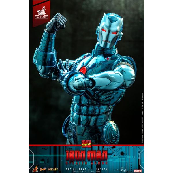 Diecast Iron Man (Stealth Armor) Action Figure (Marvel Comics) Image