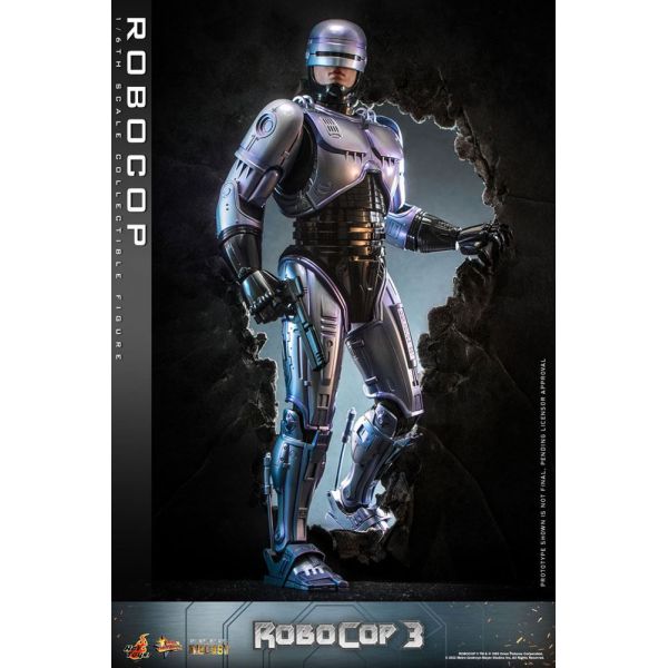 Movie Masterpiece RoboCop 1/6 Scale Action Figure (RoboCop 3) Image