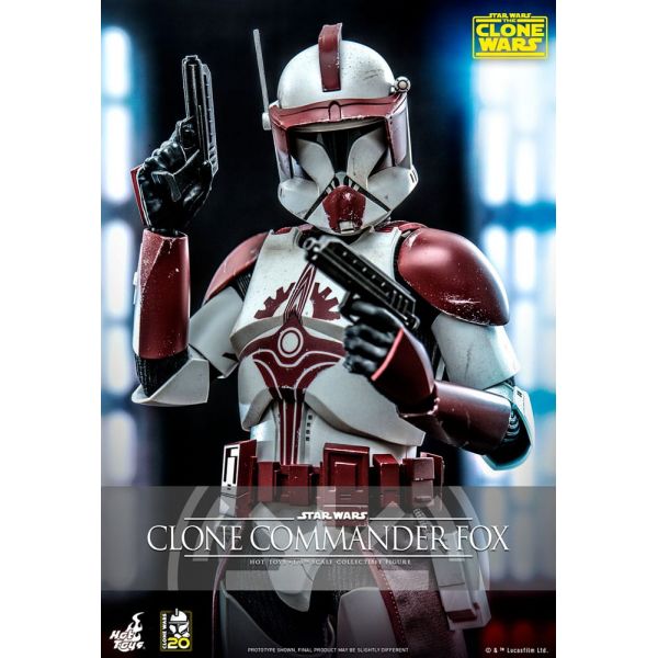 Clone Commander Fox Action Figure (Star Wars: The Clone Wars) Image