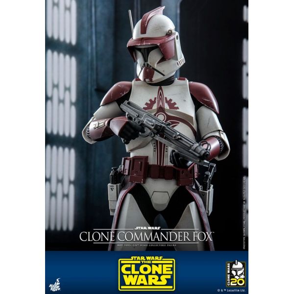 Clone Commander Fox Action Figure (Star Wars: The Clone Wars) Image