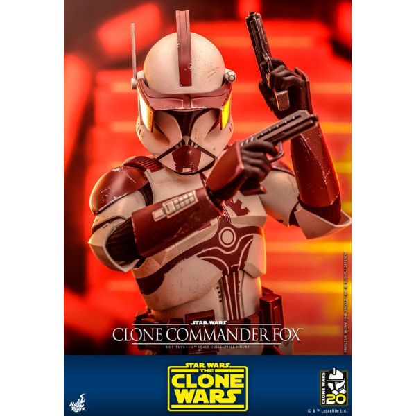 Clone Commander Fox Action Figure (Star Wars: The Clone Wars) Image