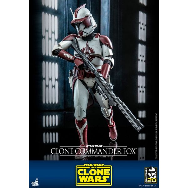 Clone Commander Fox Action Figure (Star Wars: The Clone Wars) Image