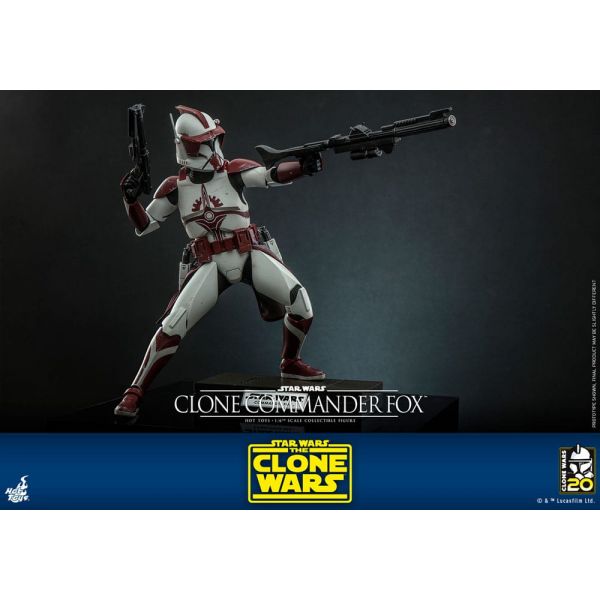 Clone Commander Fox Action Figure (Star Wars: The Clone Wars) Image