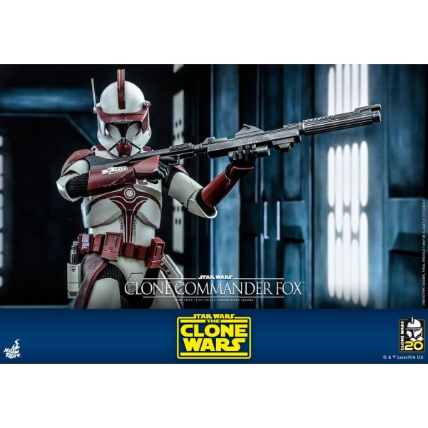 Clone Commander Fox Action Figure (Star Wars: The Clone Wars) Image