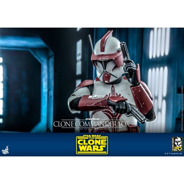 Clone Commander Fox Action Figure (Star Wars: The Clone Wars) Image