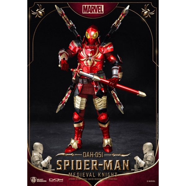 Dynamic 8ction Heroes Medieval Knight SpiderMan Action Figure (Marvel) Image